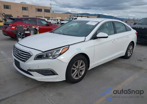 2015 Hyundai Sonata Se from USA, damaged, VIN 5NPE24AF8FH012452